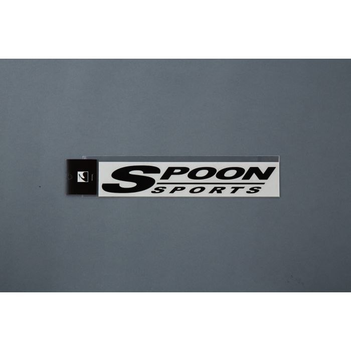 SPOON SPORTS LOGO STICKER, BLACK ALL90000B21 Spoon Sports